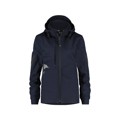 Produktbild von Dassy® - Gravity Women Softshell-Jacke für Damen, nachtblau/anthrazit, Größe XL