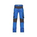 Produktbild von Dassy® - Helix Arbeitshose mit Stretch, azurblau/anthrazit, Schrittlänge Standa