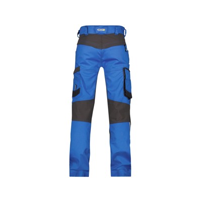 Produktbild von Dassy® - Helix Arbeitshose mit Stretch, azurblau/anthrazit, Schrittlänge Standa
