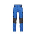 Produktbild von Dassy® - Helix Arbeitshose mit Stretch, azurblau/anthrazit, Schrittlänge Standa