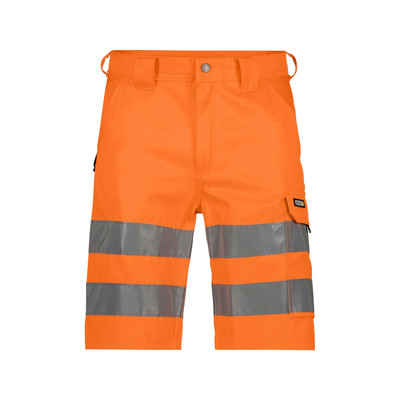 Dassy Idaho Warnschutz-Shorts, Neonorange, Schrittlänge Standard, Größe 56