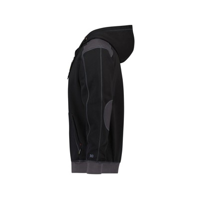 Produktbild von Dassy® - Indy Kapuzensweatshirt, schwarz/anthrazit, Größe XS