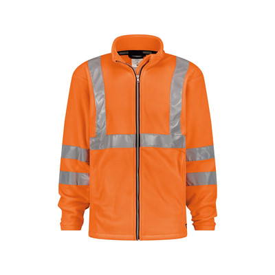 Dassy Kaluga Warnschutz Fleecejacke, Neonorange, Größe 3XL