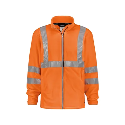 Produktbild von Dassy® - Kaluga Warnschutz Fleecejacke, neonorange, Größe 3XL