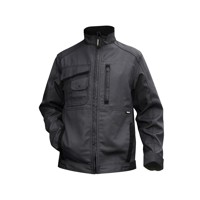 Produktbild von Dassy® - Kent Canvas Arbeitsjacke, anthrazit/schwarz, Größe 2XL