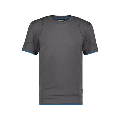 Dassy Kinetic T-shirt, Anthrazit/azurblau, Größe 3XL