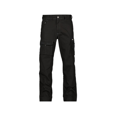 Dassy Kingston Canvas Arbeitshose, Schwarz, Schrittlänge Standard, Größe 42