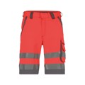 Produktbild von Dassy® - Lucca Warnschutz-Shorts, neonrot/zementgrau, Schrittlänge Standard, Gr