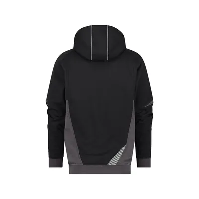 Produktbild von Dassy® - Lunax Kapuzensweatshirt, schwarz/anthrazitgrau, Größe L