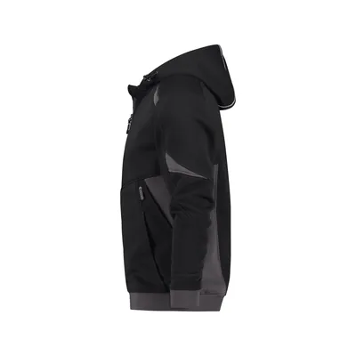 Produktbild von Dassy® - Lunax Kapuzensweatshirt, schwarz/anthrazitgrau, Größe L