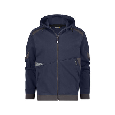 Dassy Lunax Kapuzensweatshirt, Nachtblau/anthrazitgrau, Größe L