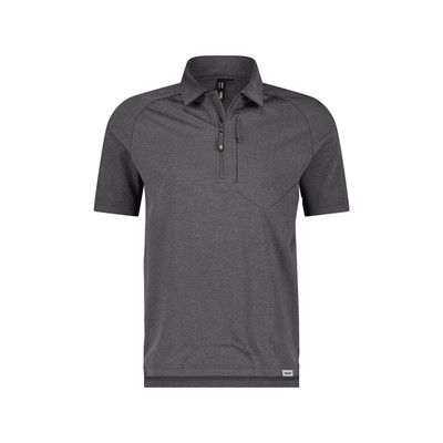 Dassy Madidi Poloshirt Mit Reißverschluss, Anthrazitgrau, Größe Xl