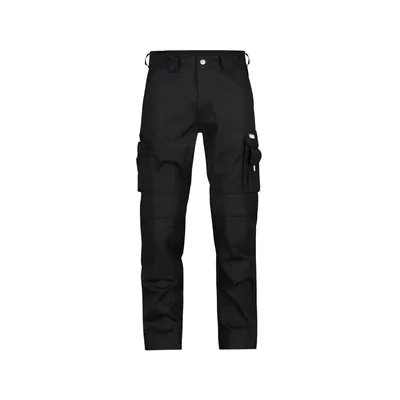 Produktbild von Dassy® - Miami Arbeitshose mit Kniepolstertaschen, schwarz, Schrittlänge Plus, 
