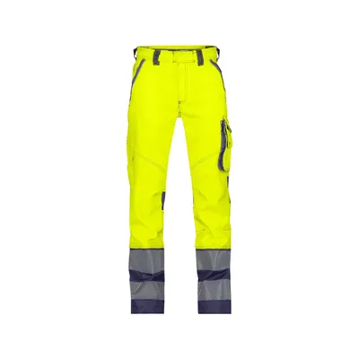 Produktbild von Dassy® - Minnesota Stretch-Warnschutzbundhose, Größe 54, NEONGELB/DUNKELBLAU