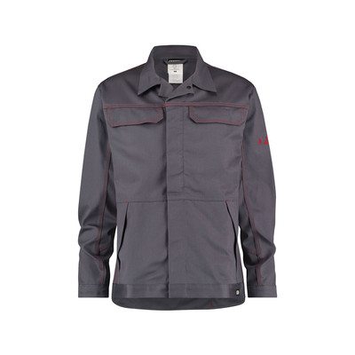Produktbild von Dassy® - Montana Flammhemmende Arbeitsjacke, zementgrau, Größe M