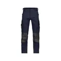 Produktbild von Dassy® - Nova Arbeitshose mit Kniepolstertaschen, nachtblau/anthrazit, Schrittl