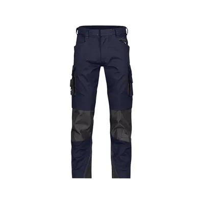 Produktbild von Dassy® - Nova Arbeitshose mit Kniepolstertaschen, nachtblau/anthrazit, Schrittl