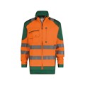 Produktbild von Dassy® - Orlando Warnschutz Arbeitsjacke, neonorange/flaschengrün, Größe S