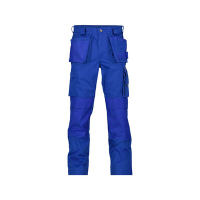 Dassy Oxford Arbeitshose Mit Holstertaschen Und Kniepolstertaschen, Kornblau, Schrittlänge Standard, Größe 44