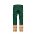 Produktbild von Dassy® - Phoenix Warnschutzhose, flaschengrün/neonorange, Schrittlänge Standard