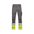 Produktbild von Dassy® - Phoenix Warnschutzhose, zementgrau/neongelb, Schrittlänge Minus, Größe