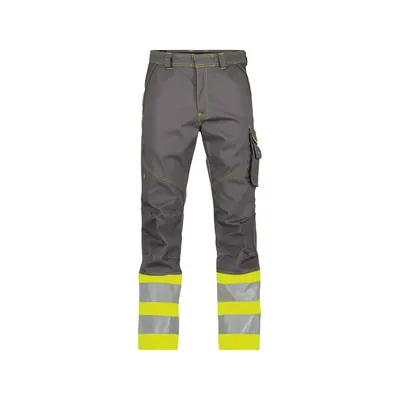 Produktbild von Dassy® - Phoenix Warnschutzhose, zementgrau/neongelb, Schrittlänge Standard, Gr