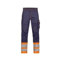 Produktbild von Dassy® - Phoenix Warnschutzhose, dunkelblau/neonorange, Schrittlänge Standard,