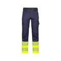 Produktbild von Dassy® - Princeton Stretch-Warnschutzbundhose, Größe 53, DUNKELBLAU/NEONGELB