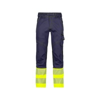 Produktbild von Dassy® - Princeton Stretch-Warnschutzbundhose, Größe 52, DUNKELBLAU/NEONGELB