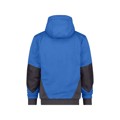 Produktbild von Dassy® - Pulse Sweatshirt-Jacke, azurblau/anthrazit, Größe M