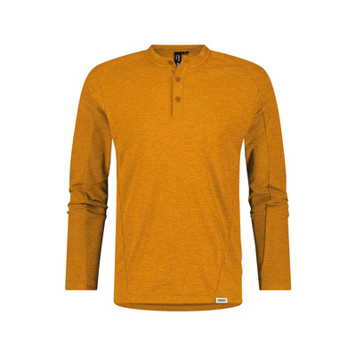 Dassy Serengeti Langarm-Shirt Mit Knopfleiste, Sonnenblumengelb, Größe L