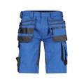 Produktbild von Dassy® - Trix Arbeitsshorts mit Stretch und Holstertaschen, azurblau/anthrazit,