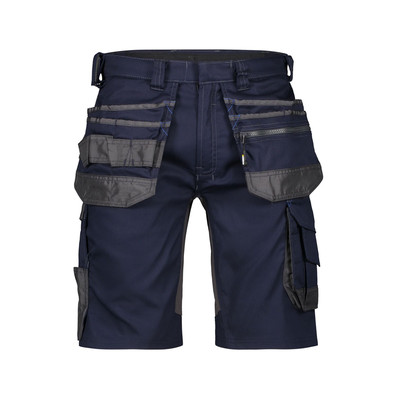 Dassy Trix Arbeitsshorts Mit Stretch Und Holstertaschen, Nachtblau/anthrazit, Schrittlänge Standard, Größe 67