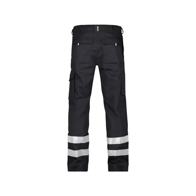 Produktbild von Dassy® - Vegas Arbeitshose mit Reflexstreifen, schwarz, Schrittlänge Standard, 