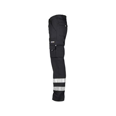 Produktbild von Dassy® - Vegas Arbeitshose mit Reflexstreifen, schwarz, Schrittlänge Standard, 