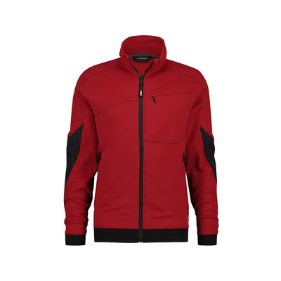 Dassy Velox Sweatshirt, Rot/schwarz, Größe 3XL