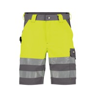 Produktbild von Dassy® - Venna Warnschutz-Shorts, zementgrau/neongelb, Schrittlänge Standard, G