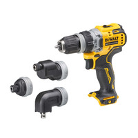 Produktbild von DeWALT - Akku-Bohrschrauber DCD703NT-XJ, 4 Köpfe, 12 Volt