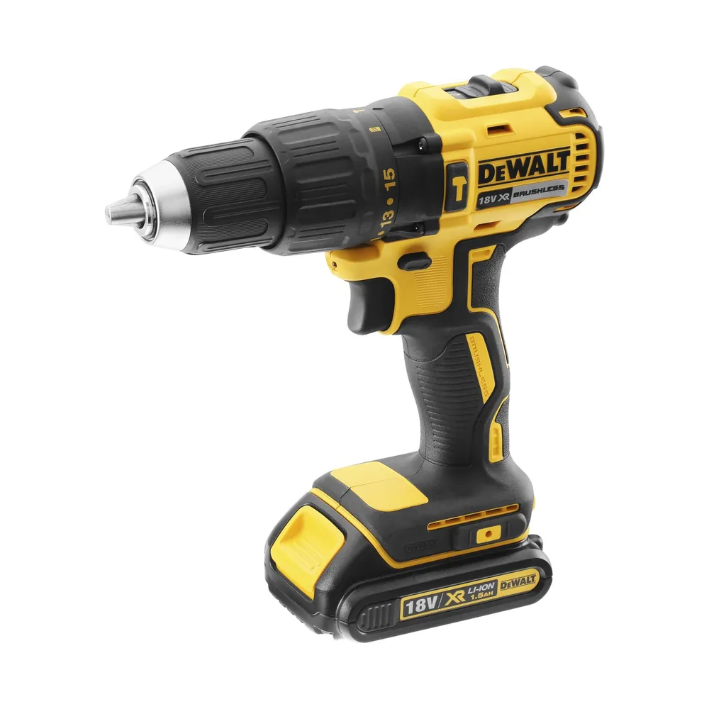 DeWALT Schlagbohrschrauber DCD778S2T-QW, 18V / 1,5Ah Produktbild img1 L
