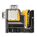 Produktbild von DeWALT - Multilinienlaser DCE089D1G-QW 3x 360°, grün, 10,8V / 2Ah