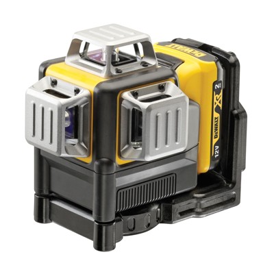 Produktbild von DeWALT - Multilinienlaser DCE089D1G-QW 3x 360°, grün, 10,8V / 2Ah