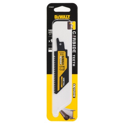 Produktbild von DeWALT - Carbide Säbelsägeblatt Metall 102mm DT20437-QZ