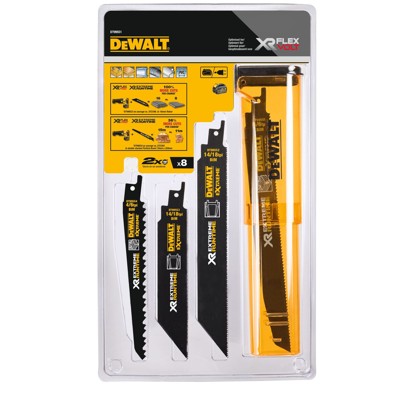 Produktbild von DeWALT - Säbelsägeblatt-Set 8-teilig DT99551-QZ