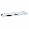 Produktbild von null - Patchpanel 24 x RJ45, 19", 1HE, Cat-6, RAL7035, TOP