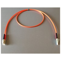 Produktbild von Fumo Telecommunications - Patchkabel LWL, 50/125y LC/LC, 3 m, orange