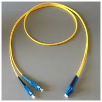 Produktbild von Fumo Telecommunications - Patchkabel LWL, 9/125y LC/SC, 1 m, gelb