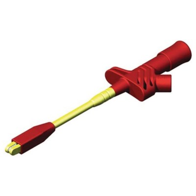 Produktbild von null - Hirschmann Sicherheitsabgreifer KLEPS 2800, 4mm, rot