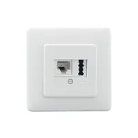 Produktbild von RUTENBECK - Anschlussdose IAE/UAE 8 (6) -TAE6 F+N, UP, komplett, reinweiß