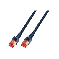 Produktbild von NOBRAND - Patchkabel Cat. 6, 2x RJ45 mit S/FTP, 7,5m, schwarz