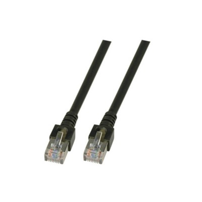Produktbild von NOBRAND - Patchkabel Cat. 5e 2xRJ45 F/UTP, 15m, schwarz